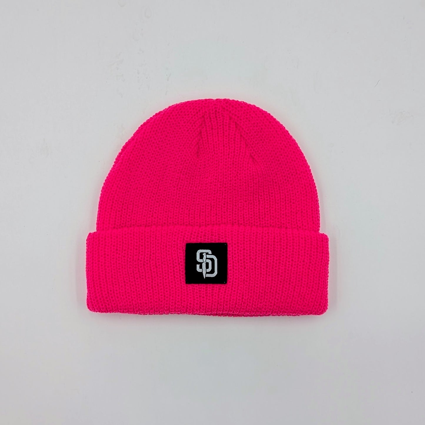 STAB DIEGO LABEL BEANIE - PINK