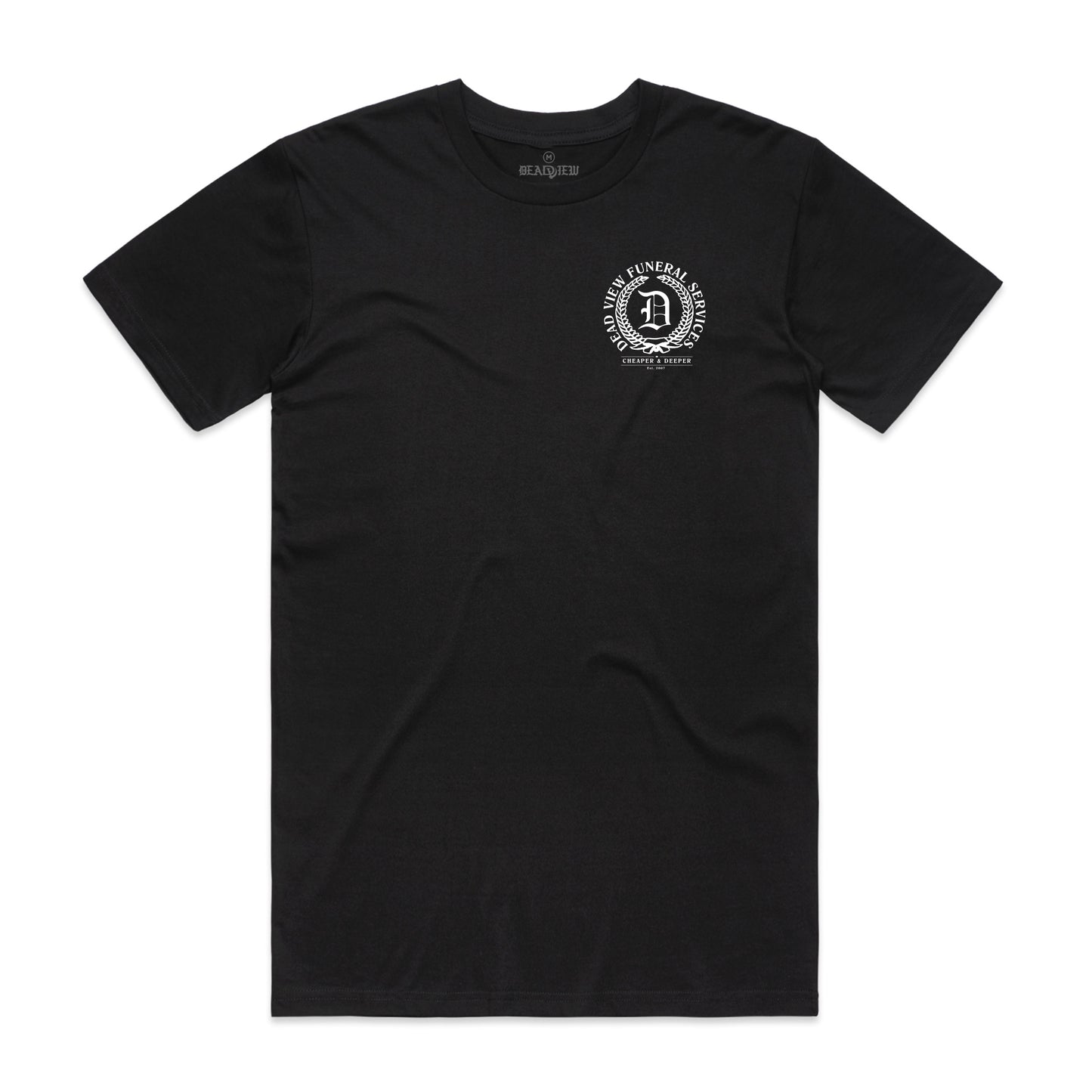 Funeral Service Tee - Black