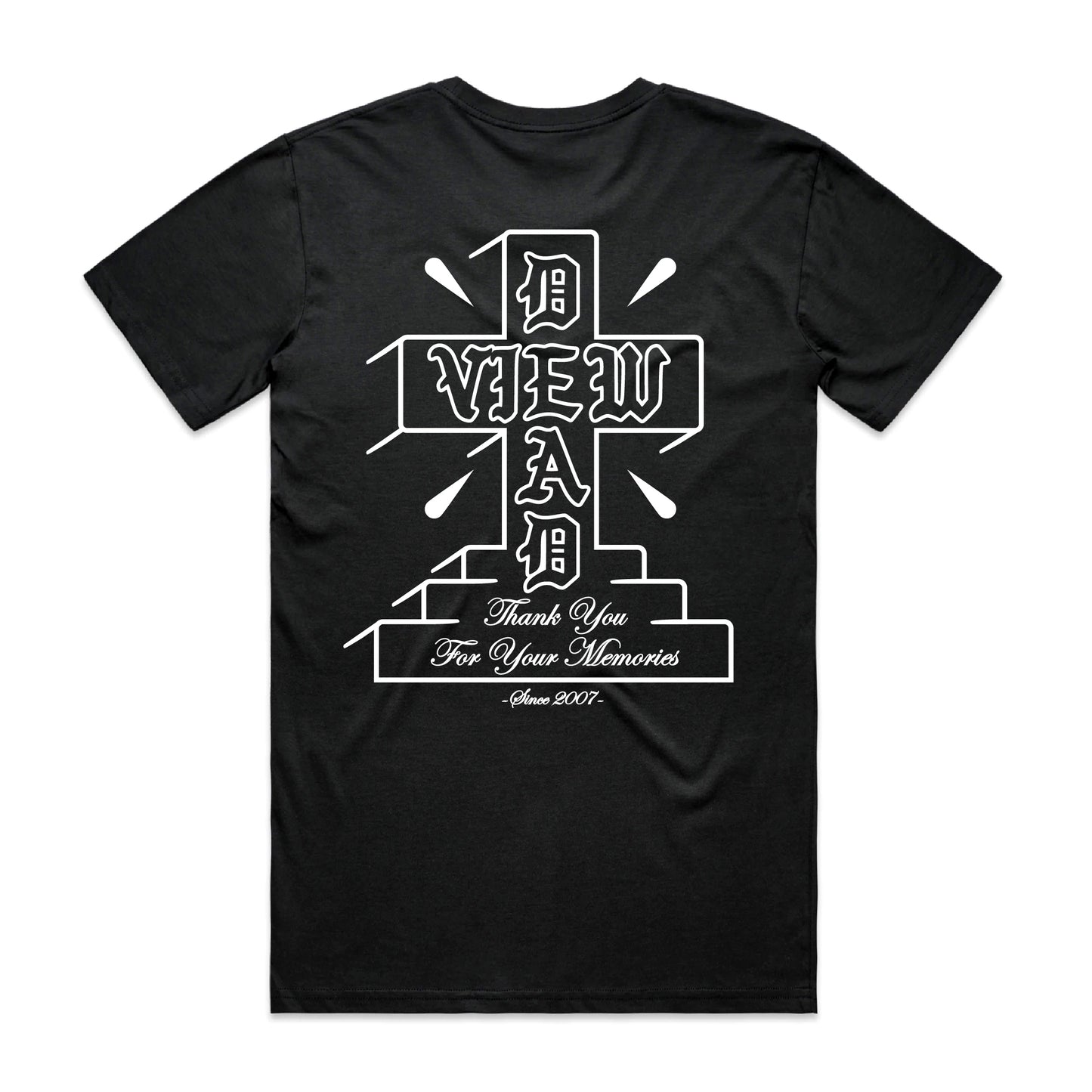 Crossed Tee - Black