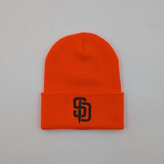 Stab Diego Beanie- Bright Orange