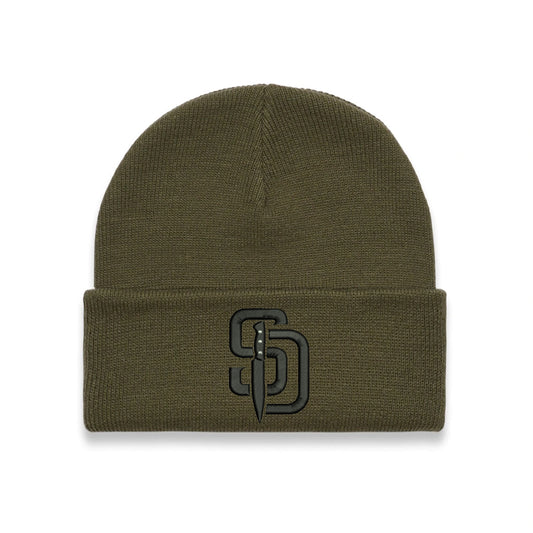 Stab Diego Beanie-Olive - deadview