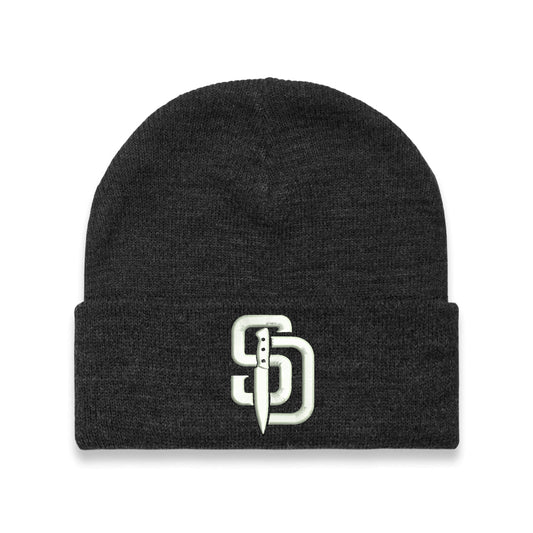 Stab Diego Beanie-Charcoal - deadview