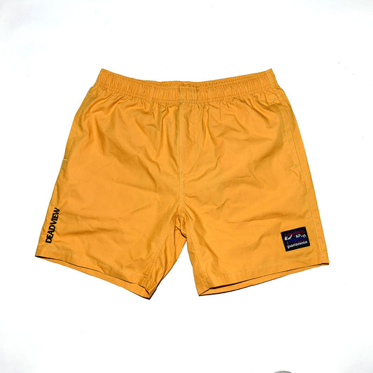 Paranoia - Shorts - Mustard - deadview