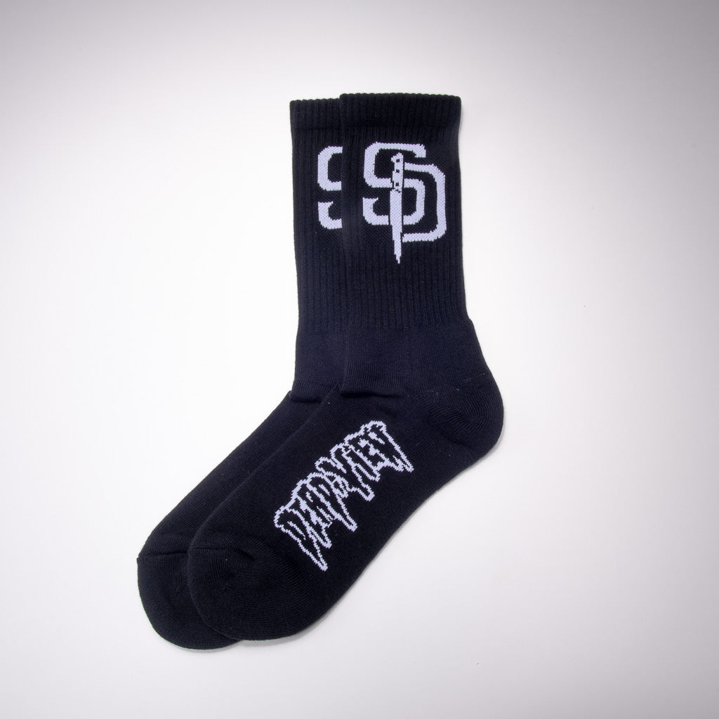 Stab Diego Socks - Black - deadview