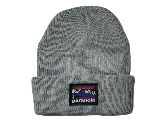 Paranoia Beanie - Grey - deadview