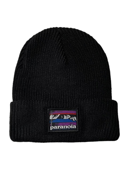 Paranoia Beanie - Black - deadview