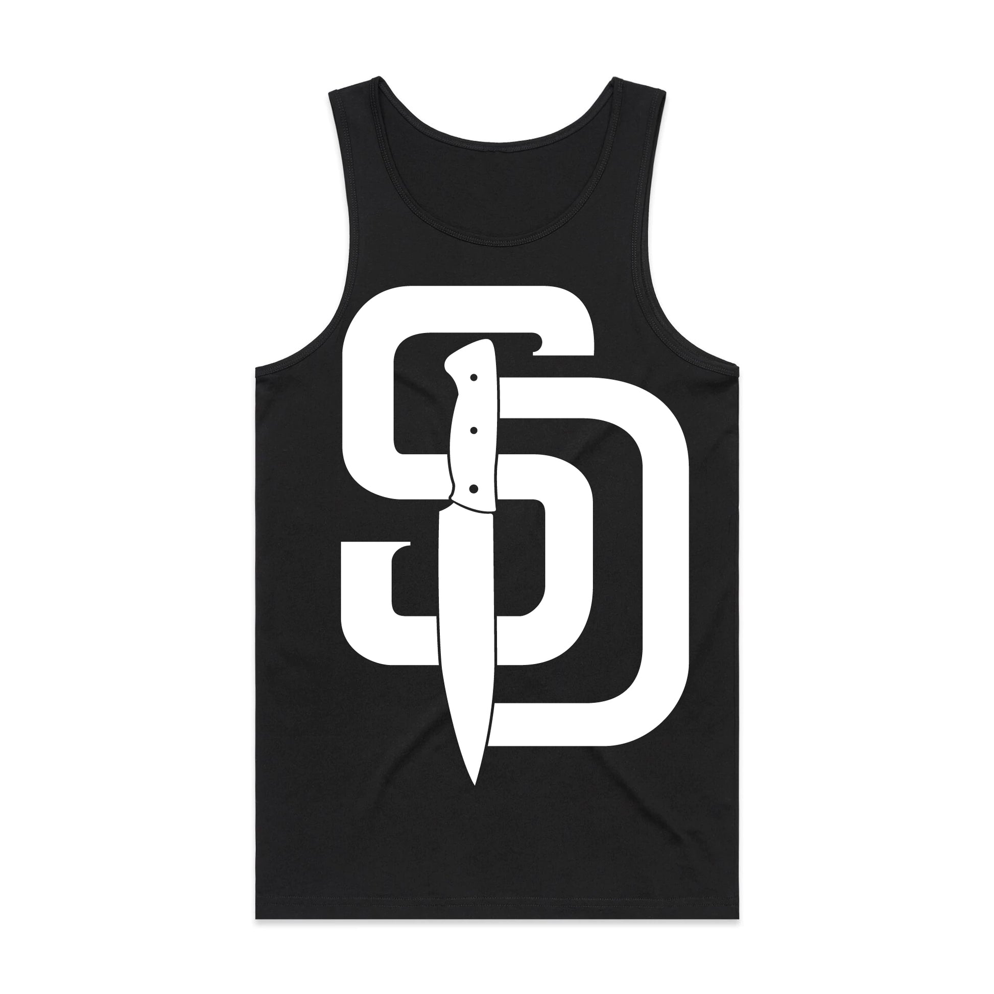 Stab Diego - Black - Tank - deadview